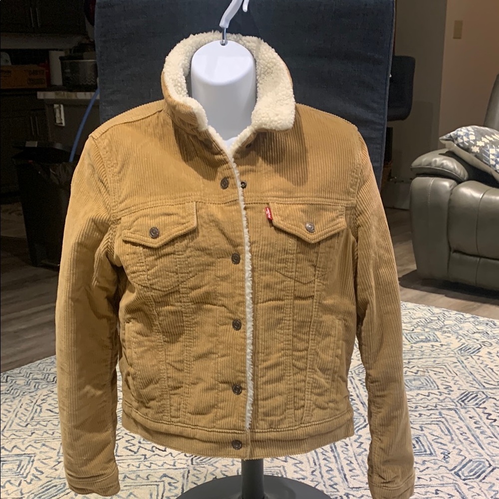Levi's Tan Jean Jacket Classic Trucker Style